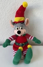 Rare Vtg Prototype Chuck E. Cheese Plush Elf Christmas Sample