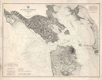 San Francisco Bay Nautical Chart