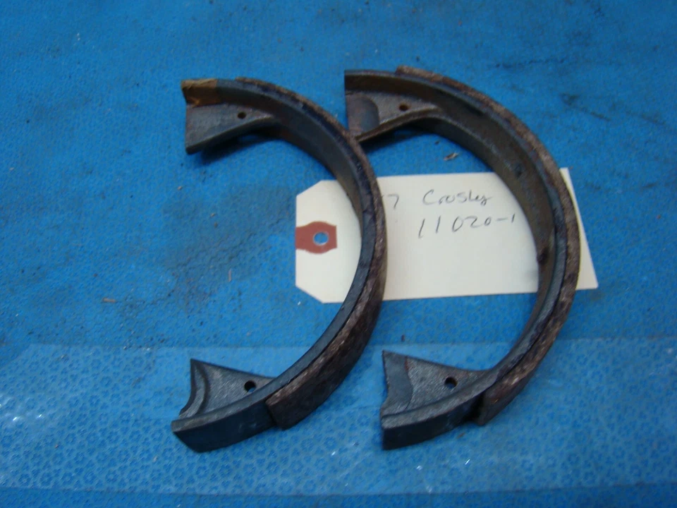 Par de zapatas de freno Crosley 6" 1947 mecánicas tipo 2 Foto 2 de 3