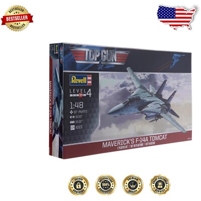 Top Gun F-14A Tomcat 1:48 Scale Model Kit - Inspiring Creativity & Aviation Love