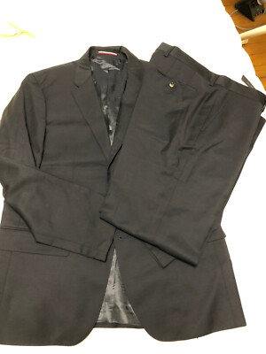 Neu Tommy Hilfiger Anzug Marine 50 Wert 490 