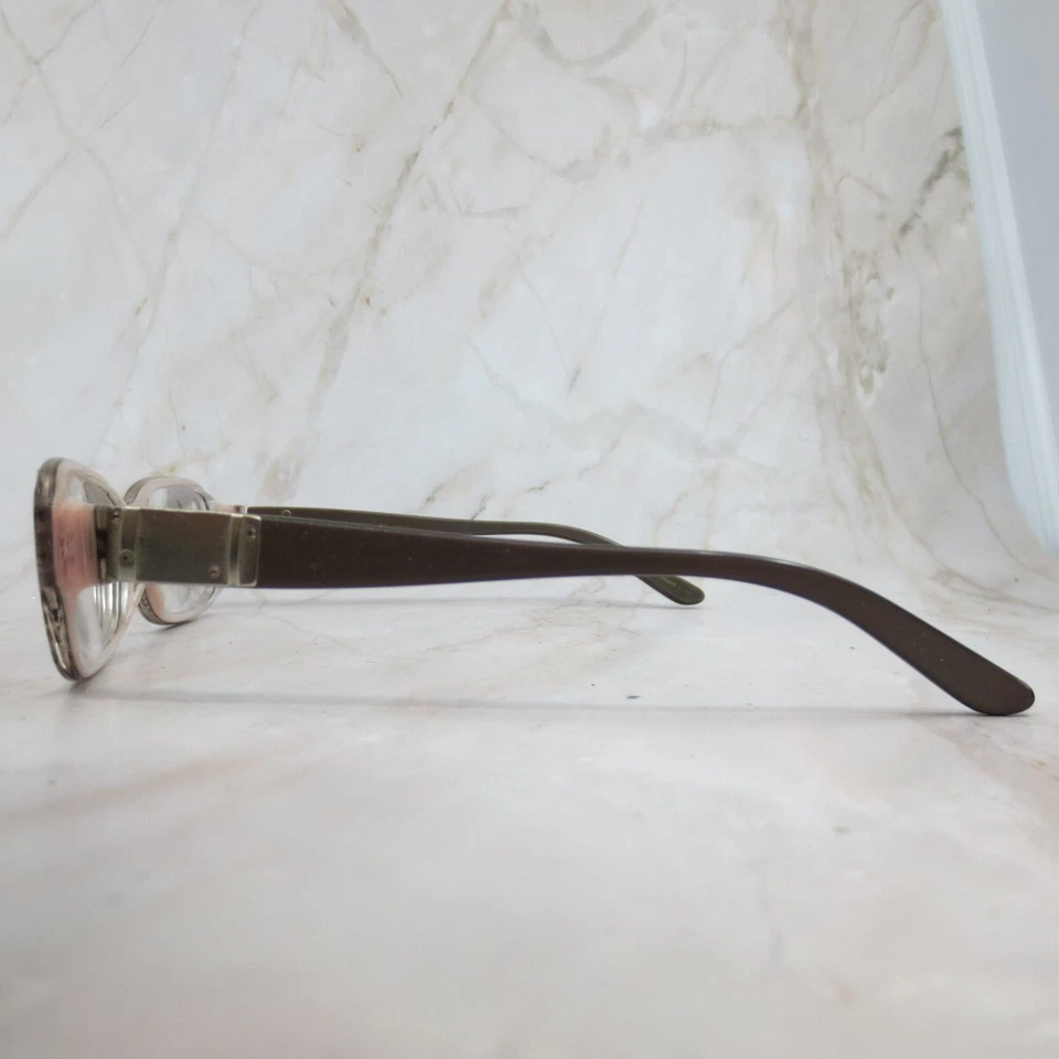 Armação de óculos Elizabeth Arden unissex adulto marrom plástico retângulo 53-14-130 - Imagem 3 de 4