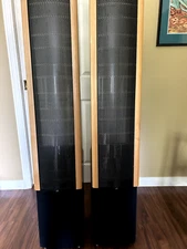 Martin Logan Aeon Tower Speakers (Pair) with Light Cherry Wood Surround 