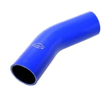 4-Ply Reinforced 2" ID 45 Degree Elbow Silicone Hose Coupler Intake BLUE