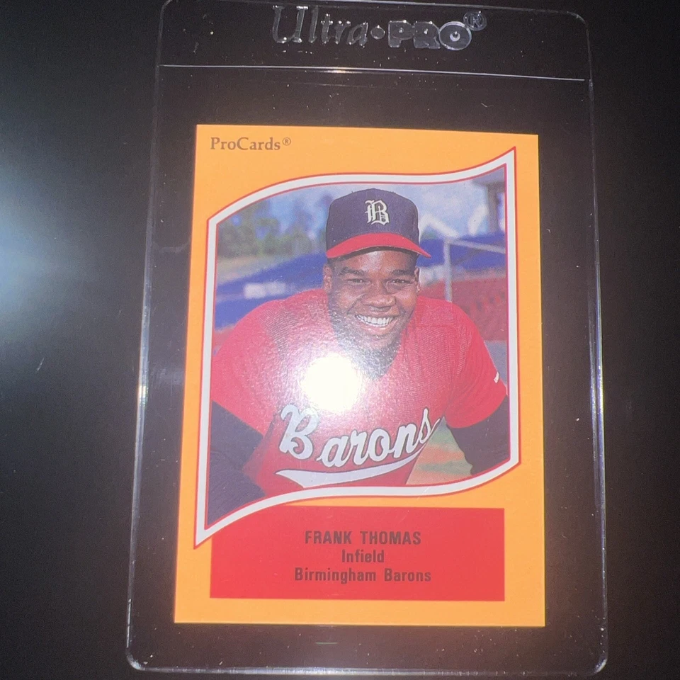 1990 pro cards frank thomas Rookie MLB Baseball Card Lot 4 Nm+ Chicago White Sox - Image 3 of 4