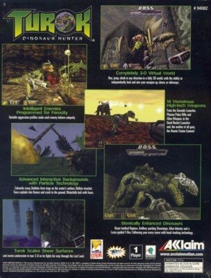 Shooter's Cabin: Análisis/Review: Turok - Dinosaur Hunter (PC, 1997) Un