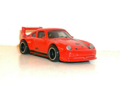 LOOSE 2021 HOT WHEELS 1:64 RED PORSCHE 911 GT2 WHEEL SWAP REAL