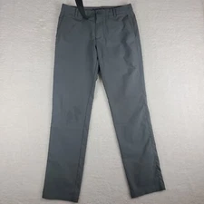 Puma Pants Mens 32x34 Gray Slim Straight Performance Tech Golf Chino