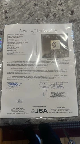 Fall Out Boy: So Much For Stardust   JSA