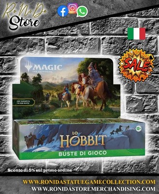 MAGIC THE HOBBIT ITALIENISCHE SPIELUMSCHLAGBOX PLAY BOOSTER LO HOBBIT