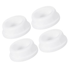 4Pcs White Plug Holes Rubber Button Plug for 38mm / 1.5" Hole for Home