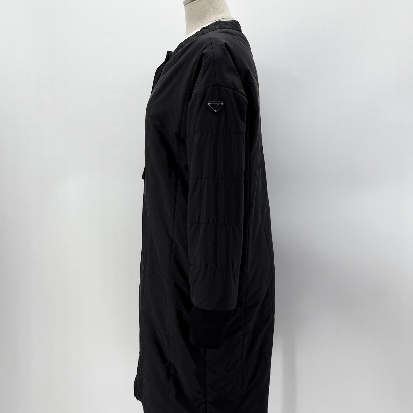 Prada Re-Nylon Women's Long Lightweight Padded Ja… - image 4