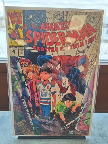 AMAZING SPIDER-MAN #1 NM+ 9.6 [SKATING ON THIN ICE] CANADIAN & US MCFARLANE