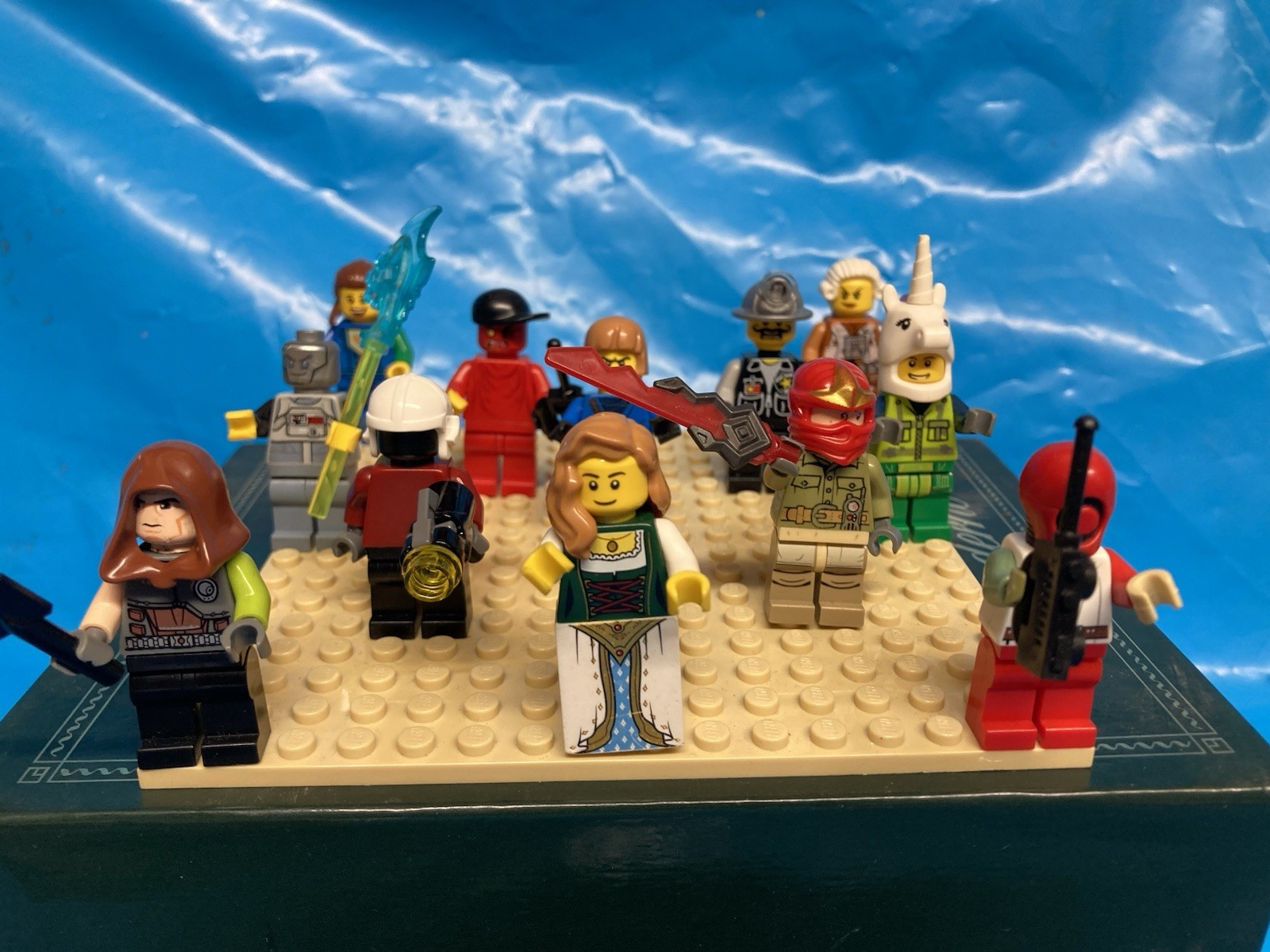12 MINIFIGURE LEGO LOTTO 9