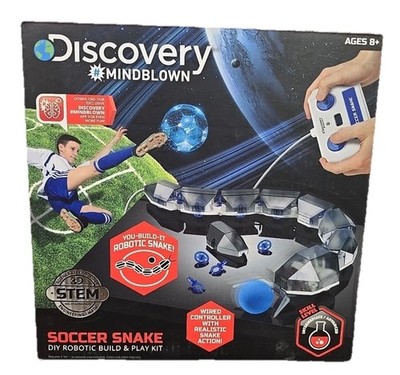 Discovery Mindblown Soccer Snake DIY Robotic Build and Play Kit New