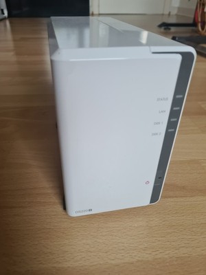 Titel: Synology DiskStation DS220j NAS inkl. Original-Netzteil und LAN-Kabel