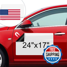 Thaibear Blank Car Magnets, 24" x 17", 2 Pack Car Door Magnets Signs for Vehicle
