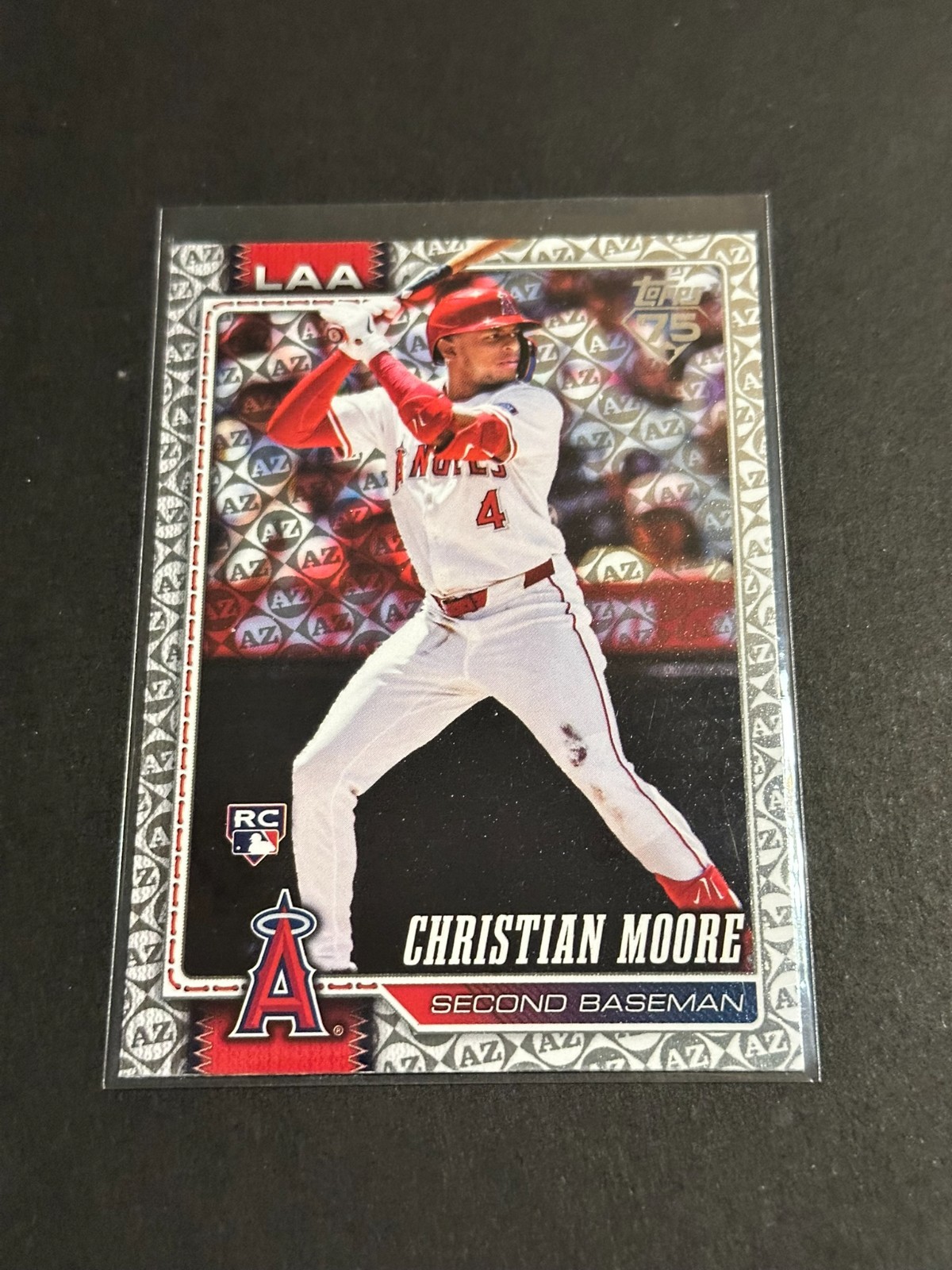 2026 Topps Series 1 - Christian Moore #147 Spring Training Foil RC