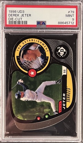Derek Jeter [Die Cut] #79 1998 Upper Deck UD3 card