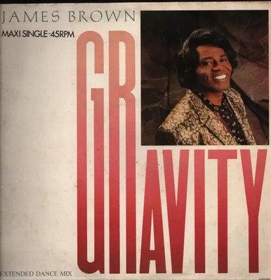 James Brown Gravity (Extended Dance Mix) Vinyl Single 12inch NEAR MINT