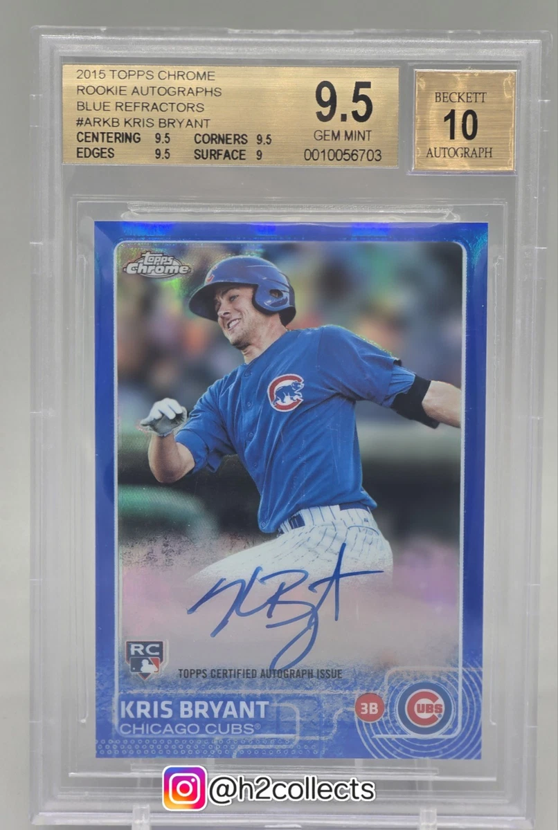 Kris Bryant Rookie Baseball Trading Cards for sale | eBay