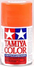 Tamiya 86020 PS-20 Fluorescent Red 100 ml Spray Paint Can