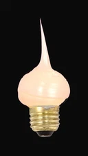 B&P Lamp Standard Base, Small Silicone Tipped Bulb, Champagne Tip