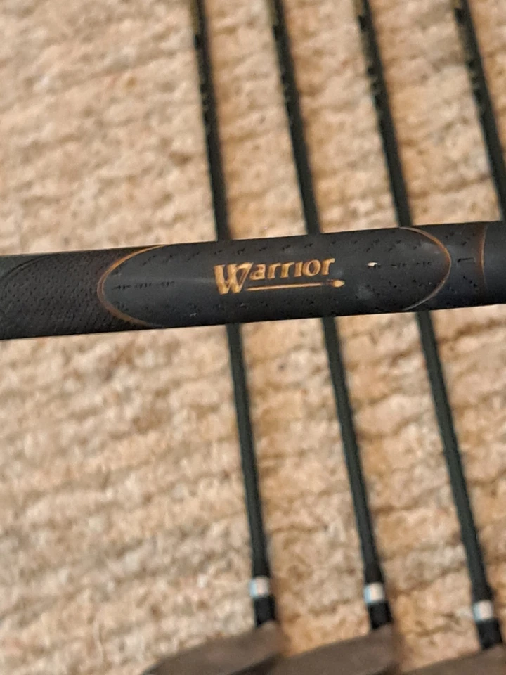RARO conjunto de 6 peças Warrior Custom Golf Metalwoods. PREÇO REDUZIDO! - Imagem 3 de 4