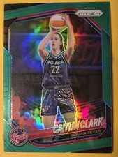 2025 Panini Prizm WNBA Caitlin Clark Green Holo Shimmer Indiana Fever