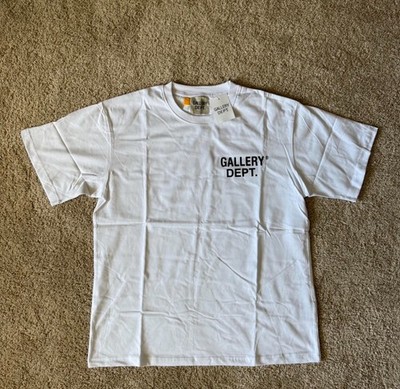White Gallery Dept. Tee Size Small