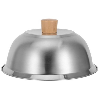 Basting Cover for Griddle, Cheese Melting Dome, Stainless Steel Small Grilling