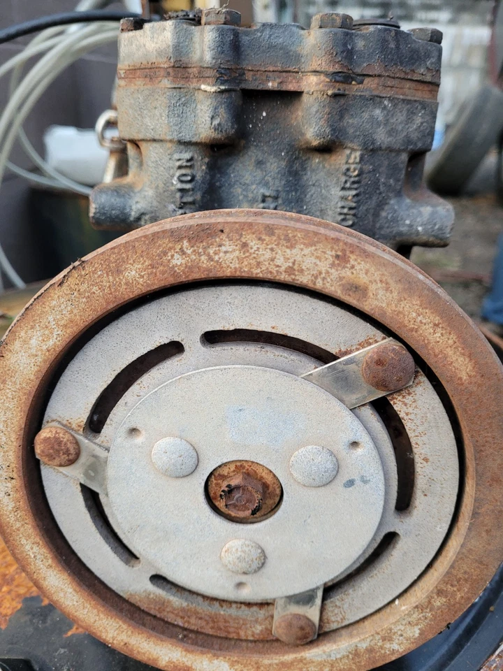 Ford 1967 compresor de aire acondicionado Galaxie, Mustang, Mercury Cougar parte # C7AA2875 A1 Foto 4 de 4