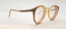 Vintage Libco 35 Gray Translucent Oval Sunglasses FRAMES ONLY USA