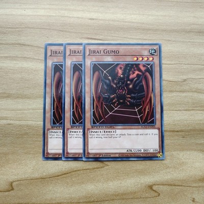 Yu-Gi-Oh! - Jirai Gumo 3x - Complete Playset - SGX2-END05