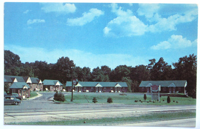 Baltimore Maryland MD Vintage Chrome Postcard - Hawkins Motor Court