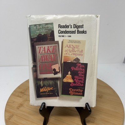 Reader's Digest Condensed Books Volume 1   1986, Hardcover DJ First Edition