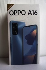 Oppo A16 - Dual Sim, 64 + 4  GB, Crystal black, Android smartphone, simlock