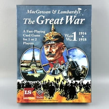 MacGowan & Lombardy's The Great War Card Game WWI - RBM 2021 - New In Open Box
