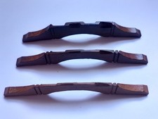Three bridges for mandolin, mandola, bouzouki