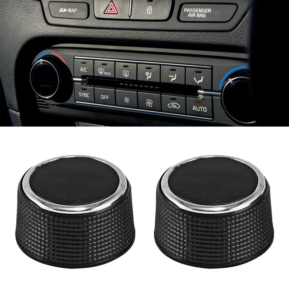 Air Condition Switch Control Knobs For Chevrolet Silverado 1500 2500 HD 3500 HD - Imagem 2 de 4