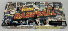2023 Topps Heritage Baseball Hobby Box Factory Sealed 1 Auto or Relic + Loader