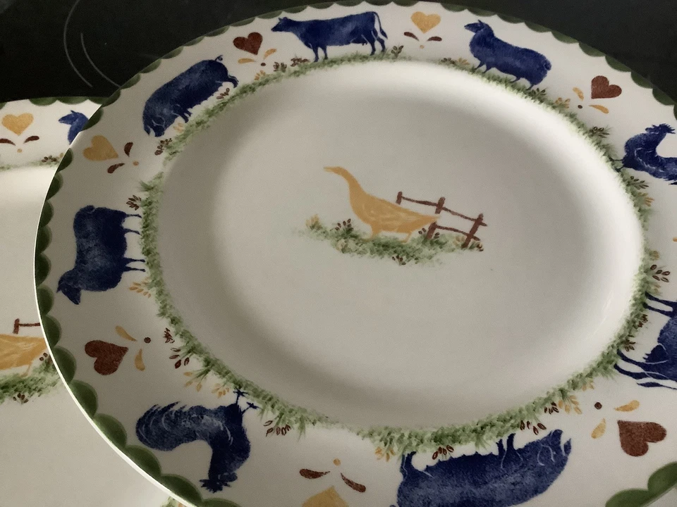 Three Wood & Sons Jacks Farm Dinner Plates - Image 2 of 4