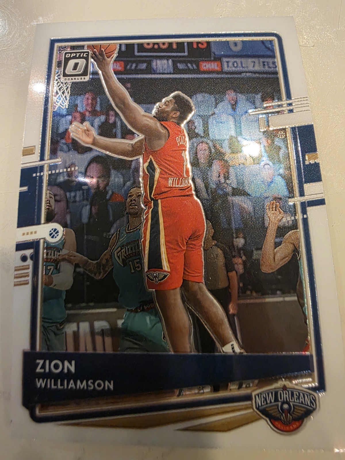 2020 Panini Donruss Optic Zion Williamson All Star 40 MINT