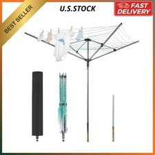 Umbrella Clothesline Drying Rack, Rotary Retr...