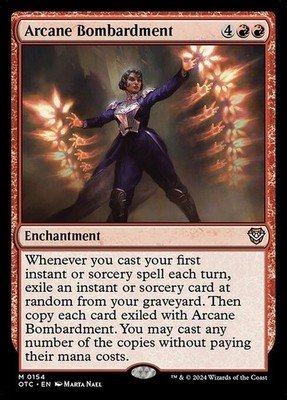 Arcane Bombardment ~ Commander: Outlaws of Thunder Junction [ NM ] [ Magic MTG ]