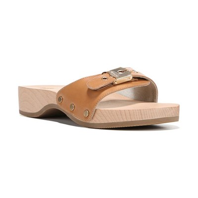 Dr. Scholl's Original Collection Original Slide Sandals Camelot Leather