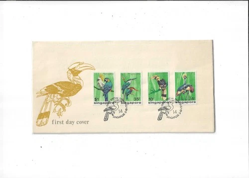 Singapore Year 1975 Birds FDC