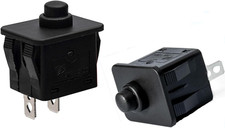 2 Pcs 6Volt 12Volt 2Pin Plunger Type Power Wheel Foot Pedal Switch Accelerator G
