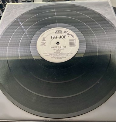 Fat Joe & Ashanti   What's Luv? OG 2002 Press 12'' PROMO VG+