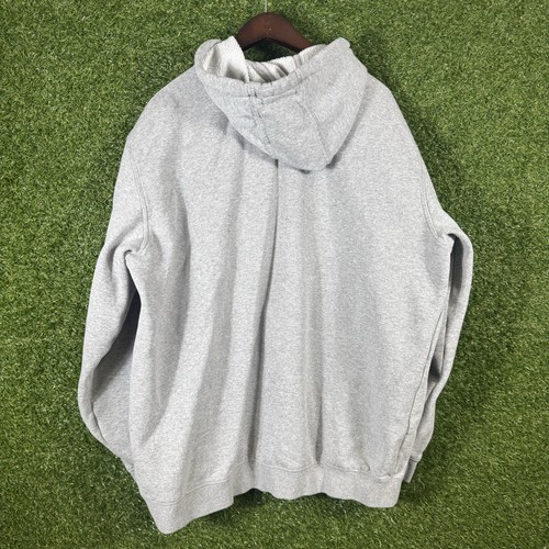 Carhartt Hoodie Mens XL Loose Fit Gray Workwear Pullover - Picture 8 of 8